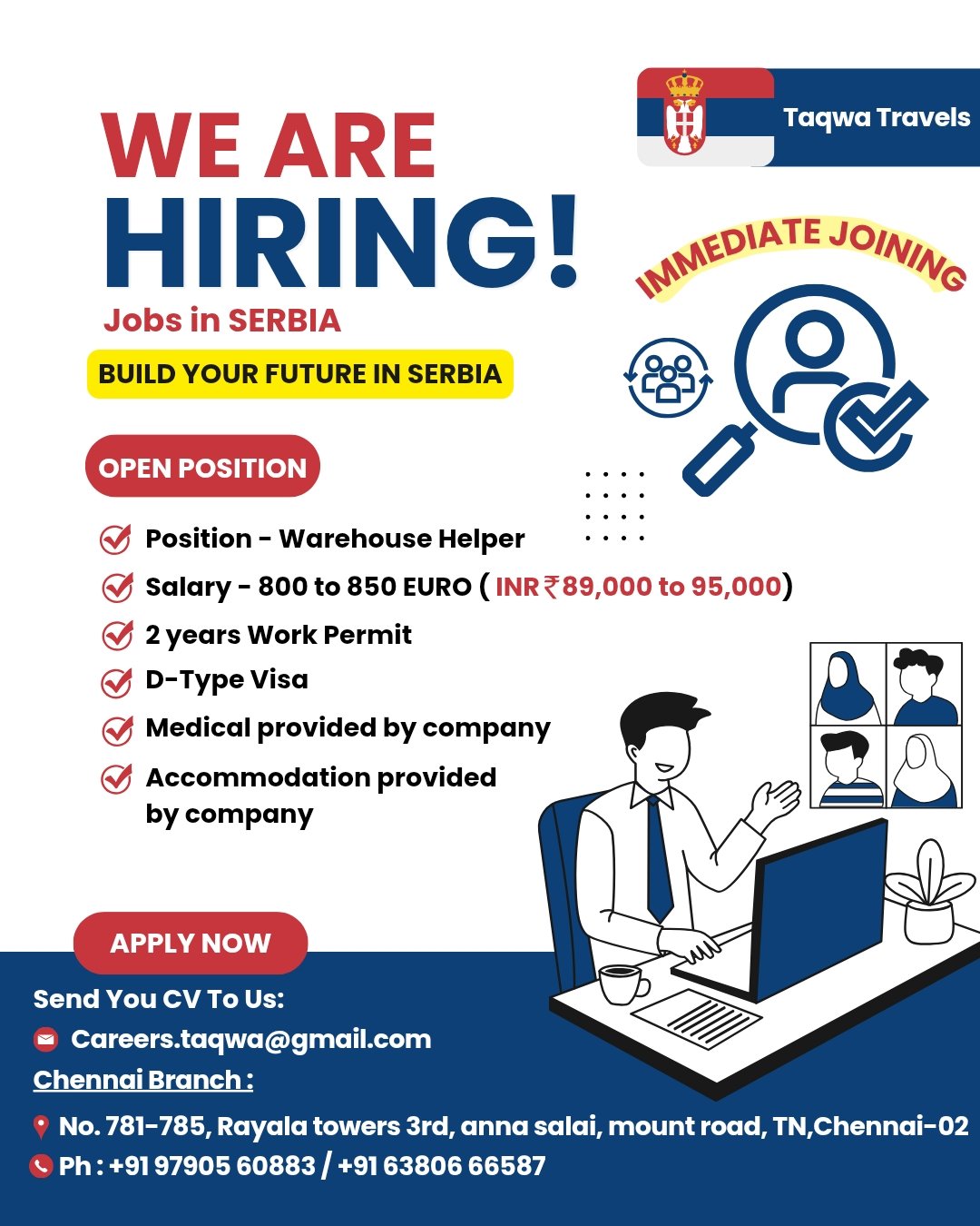Overseas Jobs Recruitment Drive